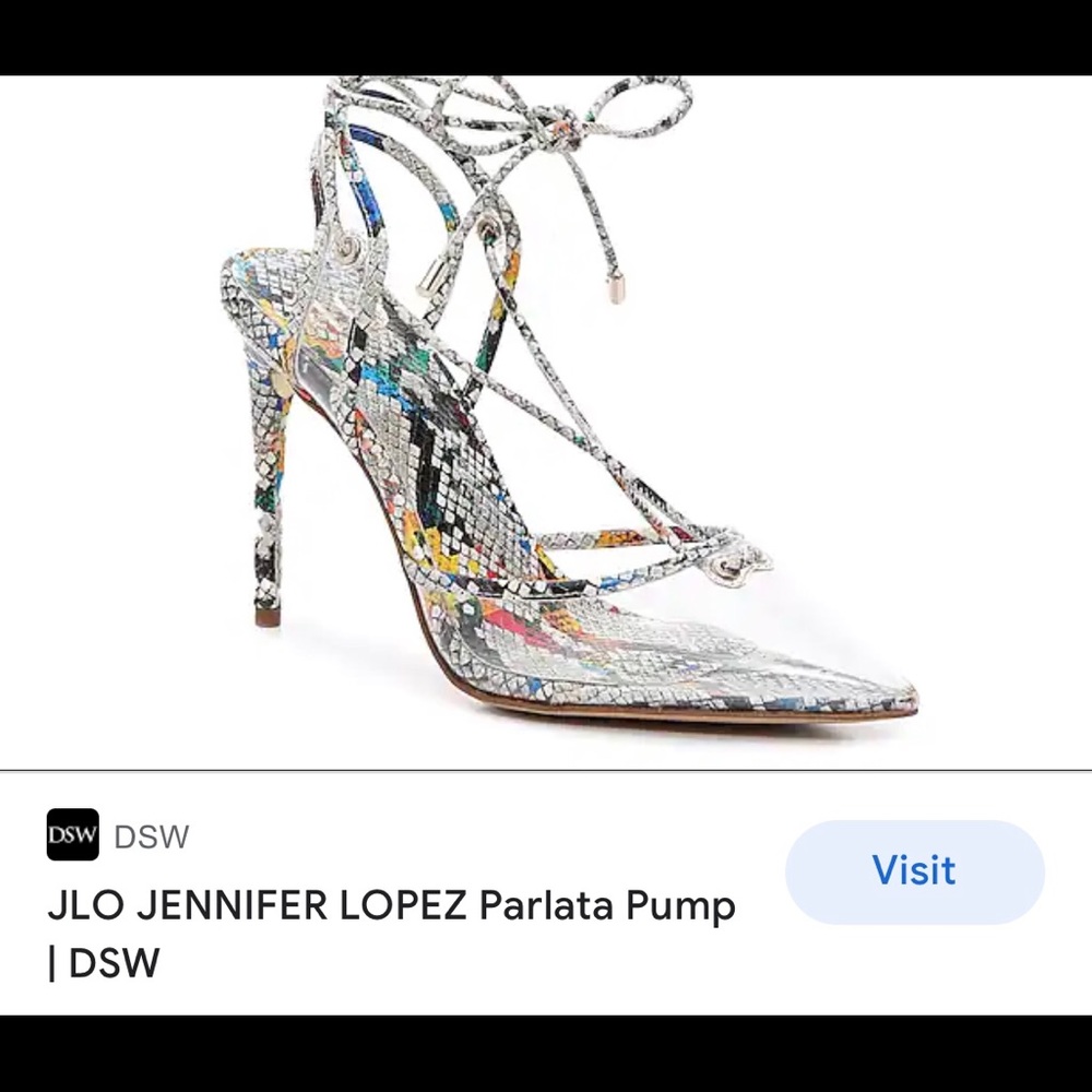 J.Lo Parlata Pump with box